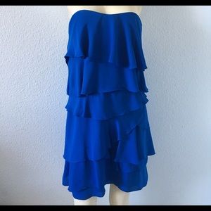 BCBGMAXAZRIA Blue Dress